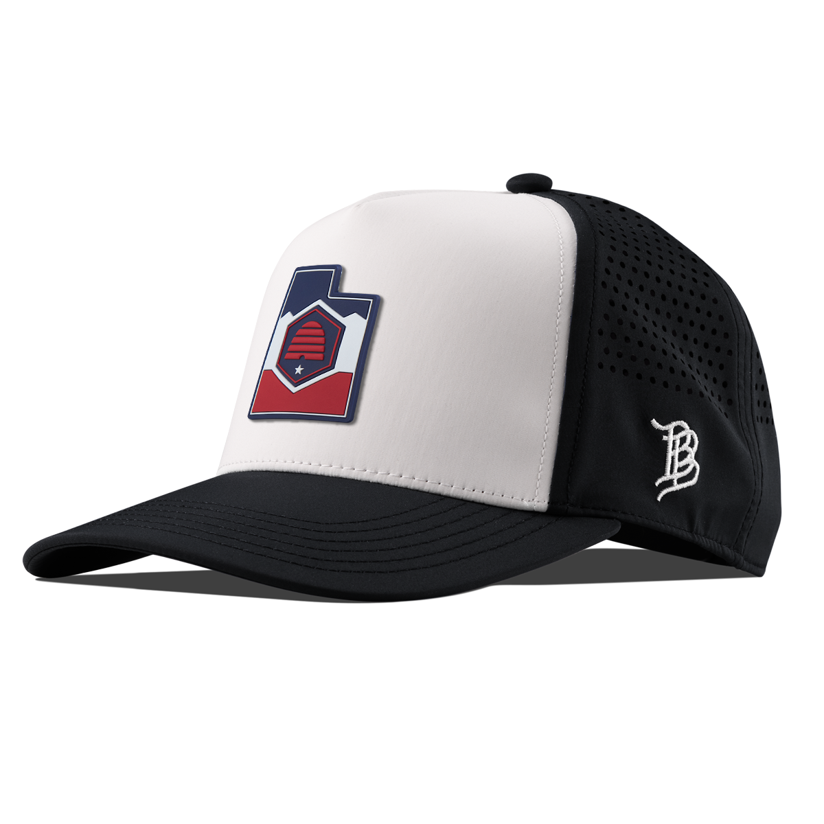 Utah Patriot Series Kids Curved Performance Black