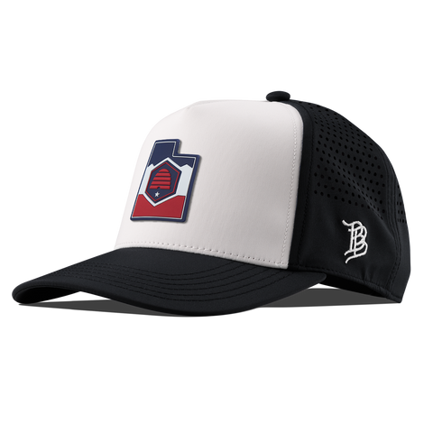 Utah Patriot Series Kids Curved Performance Black