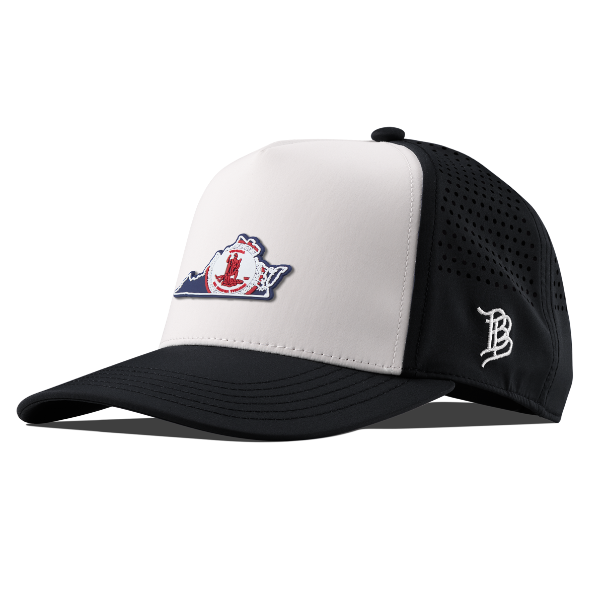 Virginia Patriot Series Kids Curved Performance Black
