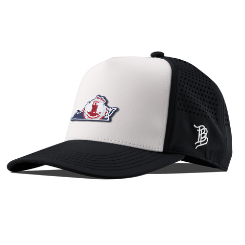 Virginia Patriot Series Kids Curved Performance Black