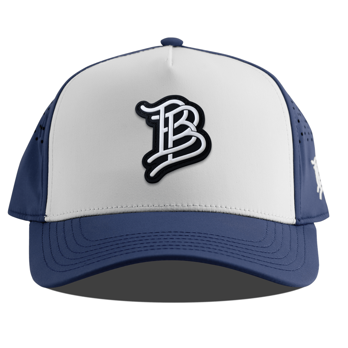 BB Cutout PVC Kids 5-Panel Navy