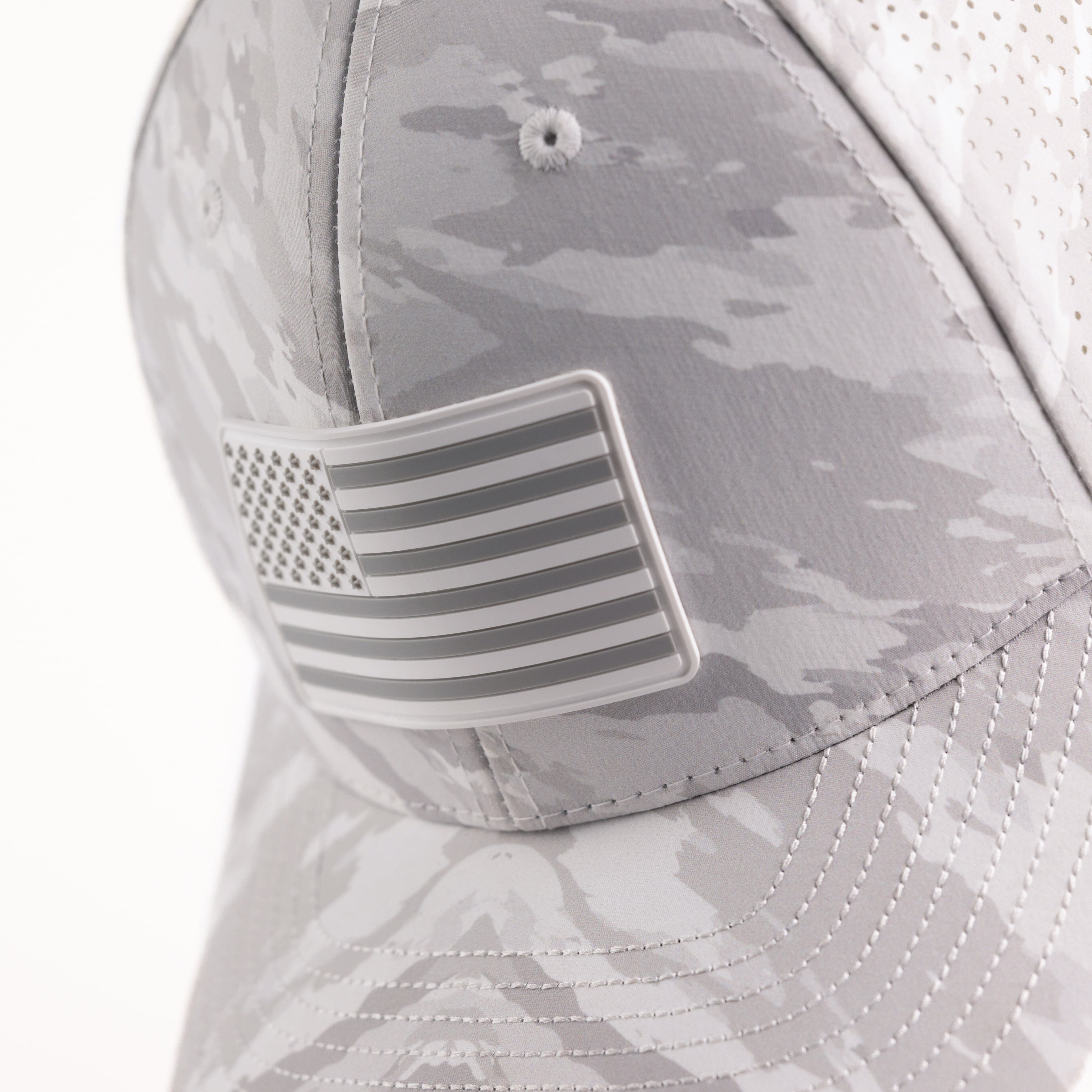 Pearl Old Glory Elite Classic Patch Detail Arctic Camo