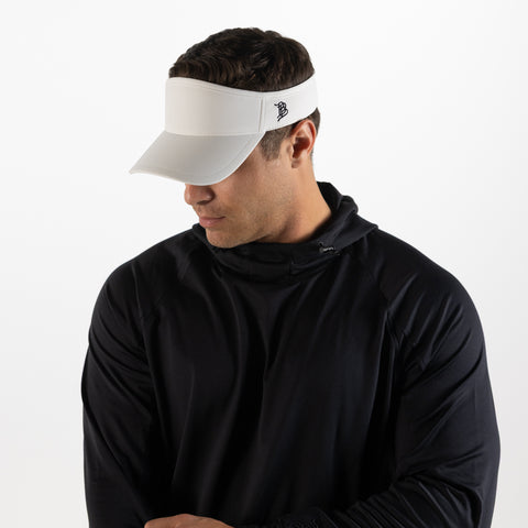 Bare DualActive™ Performance Visor Male White