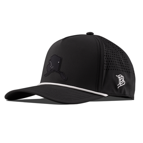 Alaska Vintage Curved 5 Panel Performance Black/White