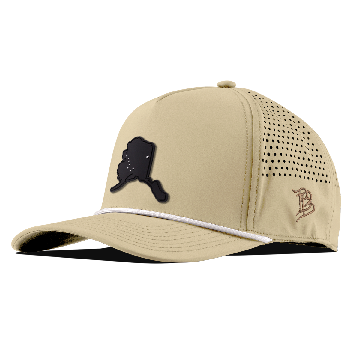 Alaska Vintage Curved 5 Panel Performance Desert/White