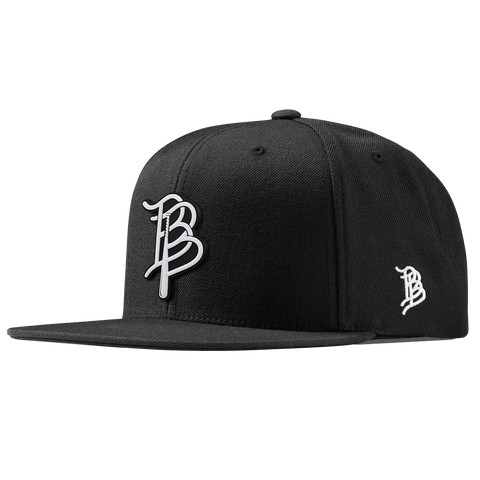 BB Baseball Cutout PVC Classic Snapback Black