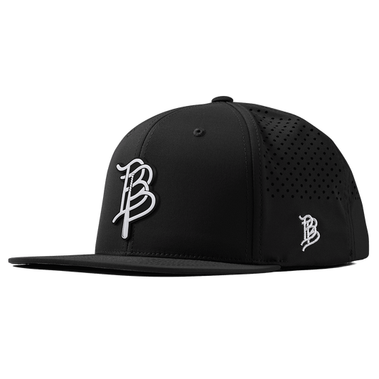 BB Baseball Cutout PVC Flat Performance Black