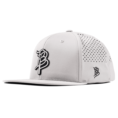 BB Baseball Cutout PVC Flat Performance White