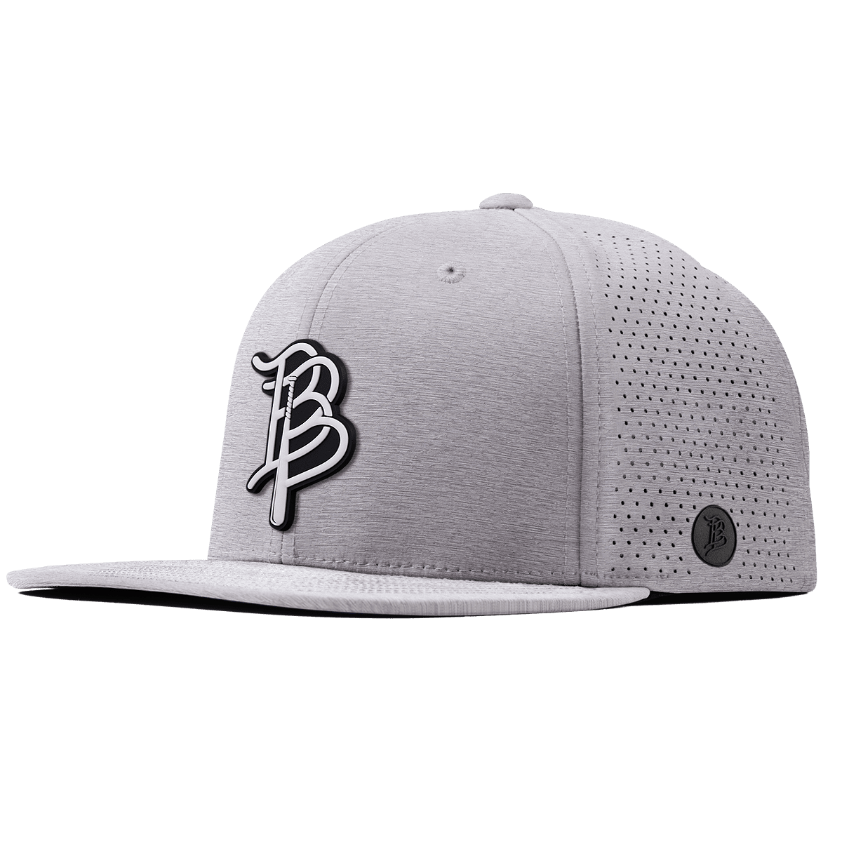 BB Baseball Cutout PVC Elite Classic Heather Gray