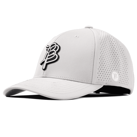 BB Baseball Cutout PVC Elite Curved White