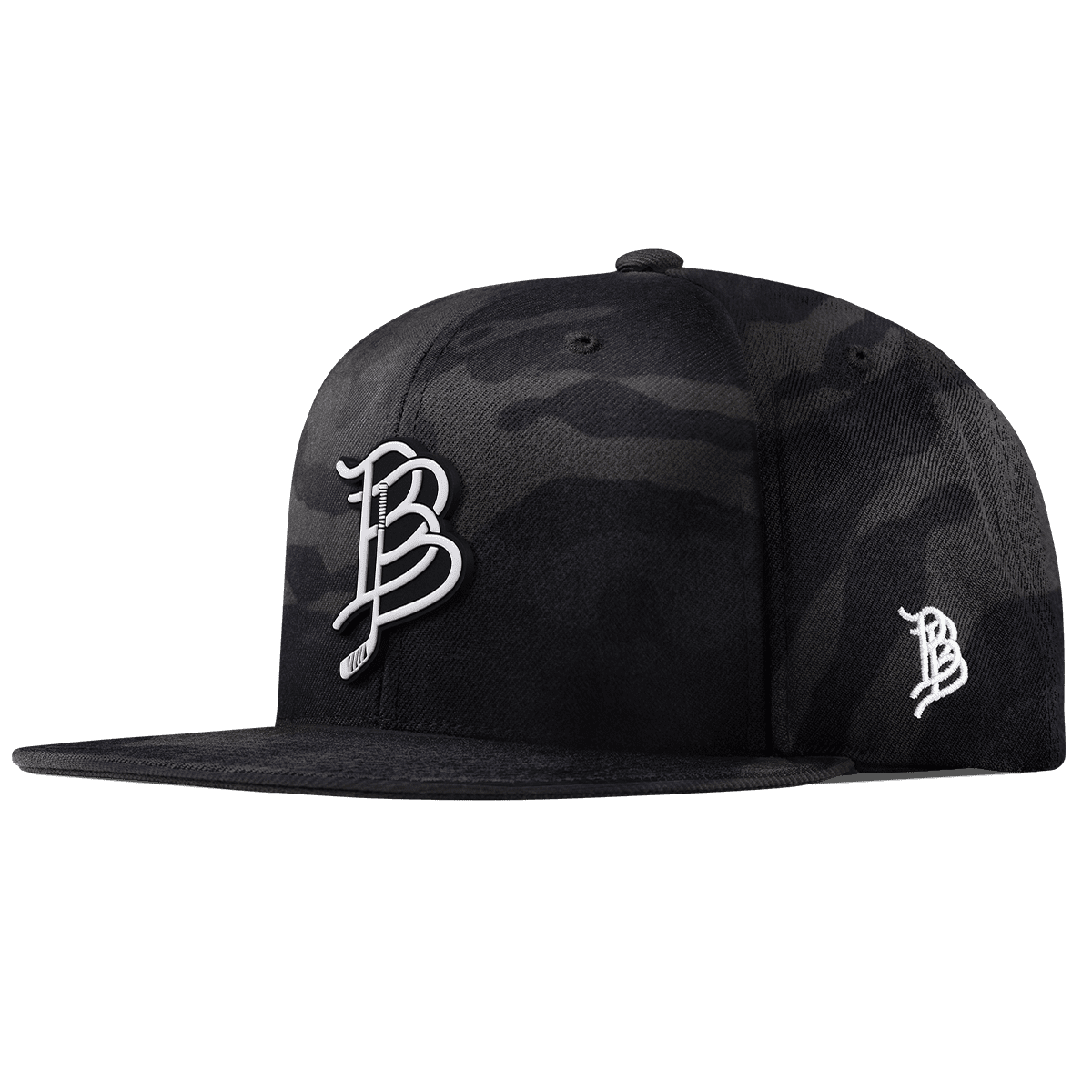 BB Hockey Cutout PVC Classic Snapback Multicam