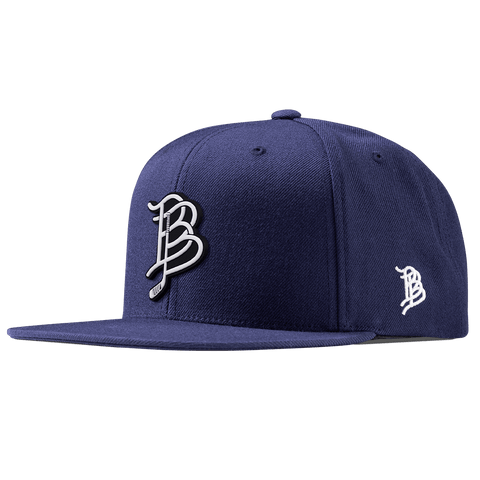 BB Hockey Cutout PVC Classic Snapback Navy