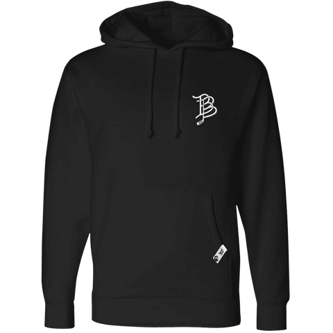 BB Hockey Cutout PVC Hoodie Black