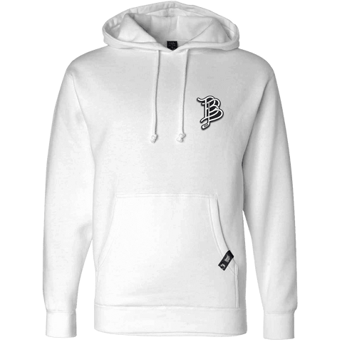 BB Hockey Cutout PVC Hoodie White