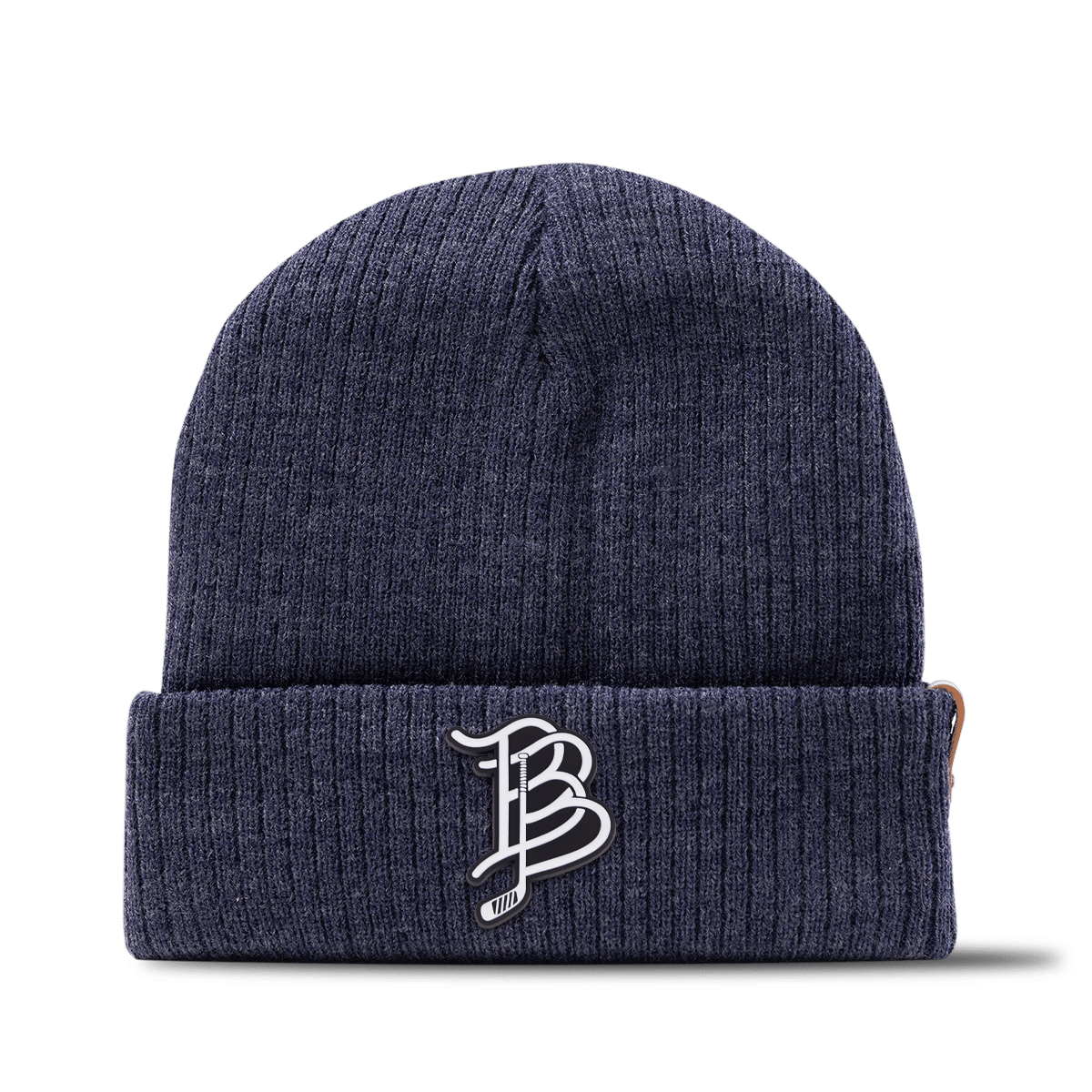 BB Hockey Cutout PVC Essential Beanie Navy