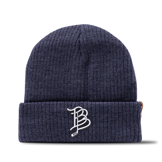 BB Hockey Cutout PVC Essential Beanie Navy