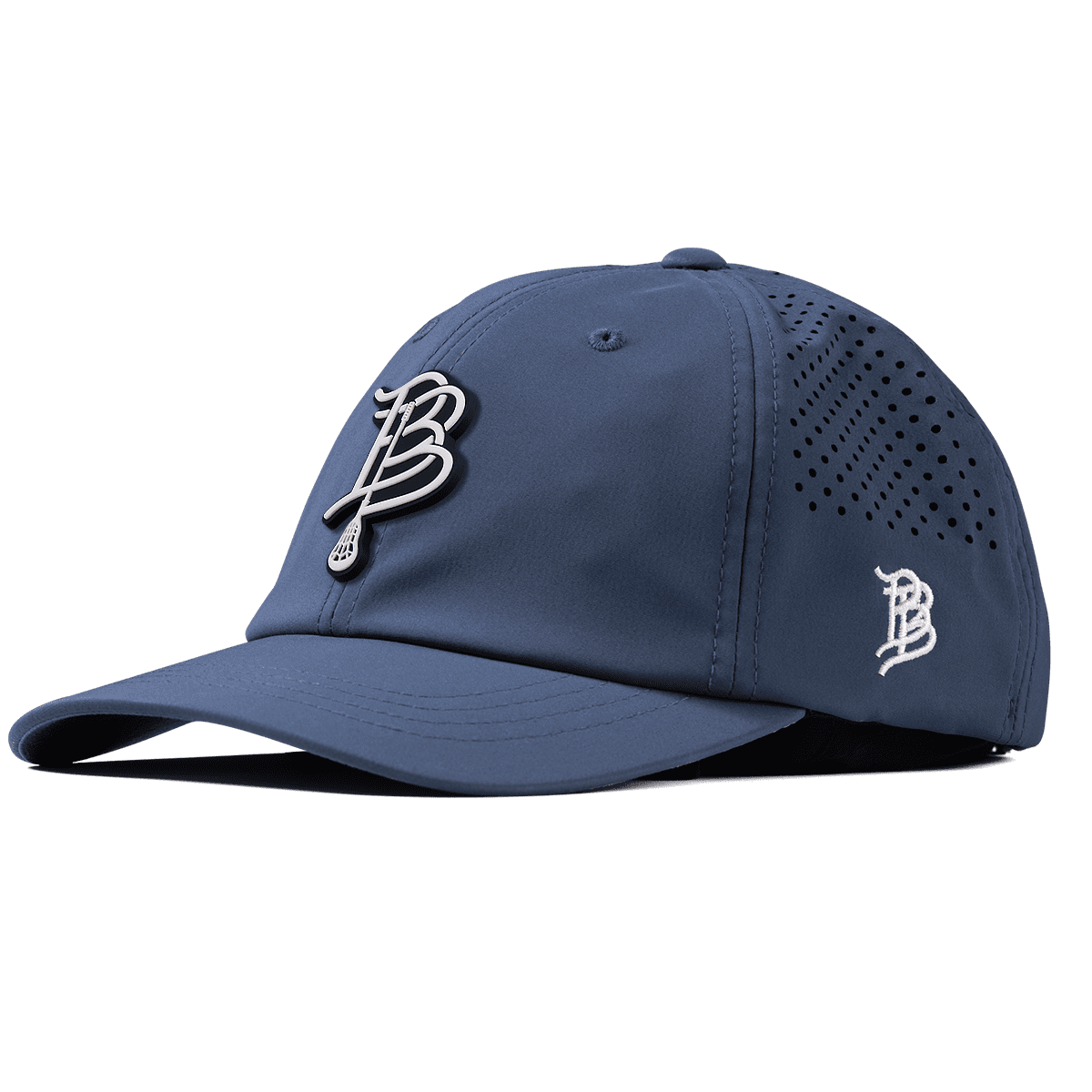 BB Lacrosse Cutout PVC Performance Dad Hat Orion