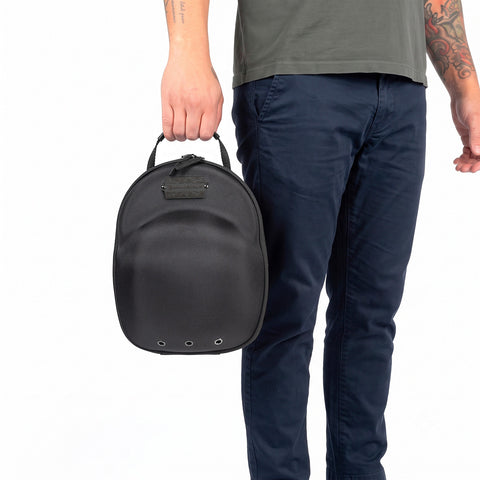 Tonal Topo Hat Case Black