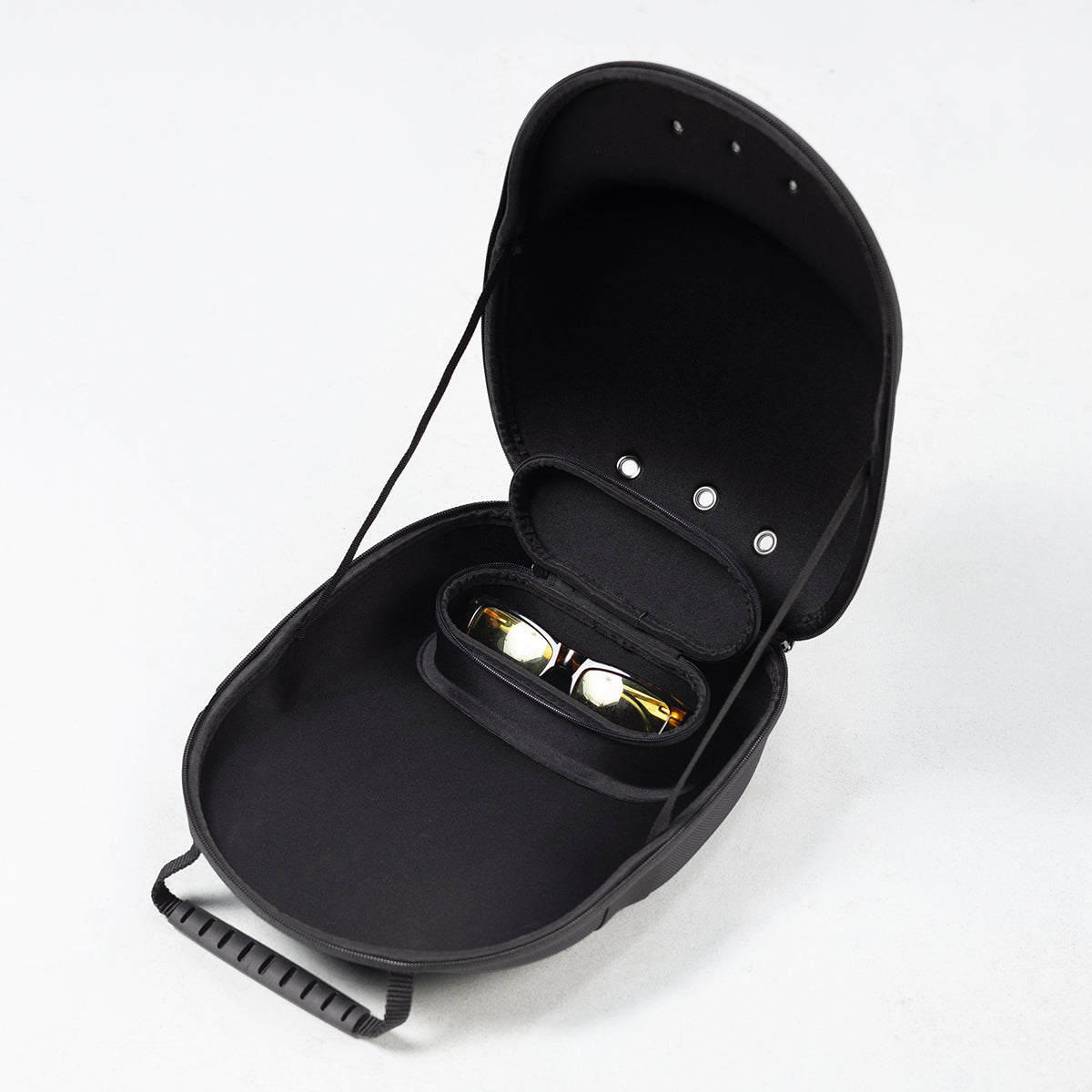Tonal Topo Hat Case Black