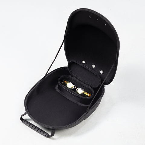 Tonal Topo Hat Case Black
