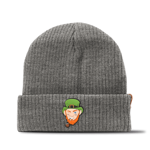Bad Leprechaun PVC Essential Beanie Gray