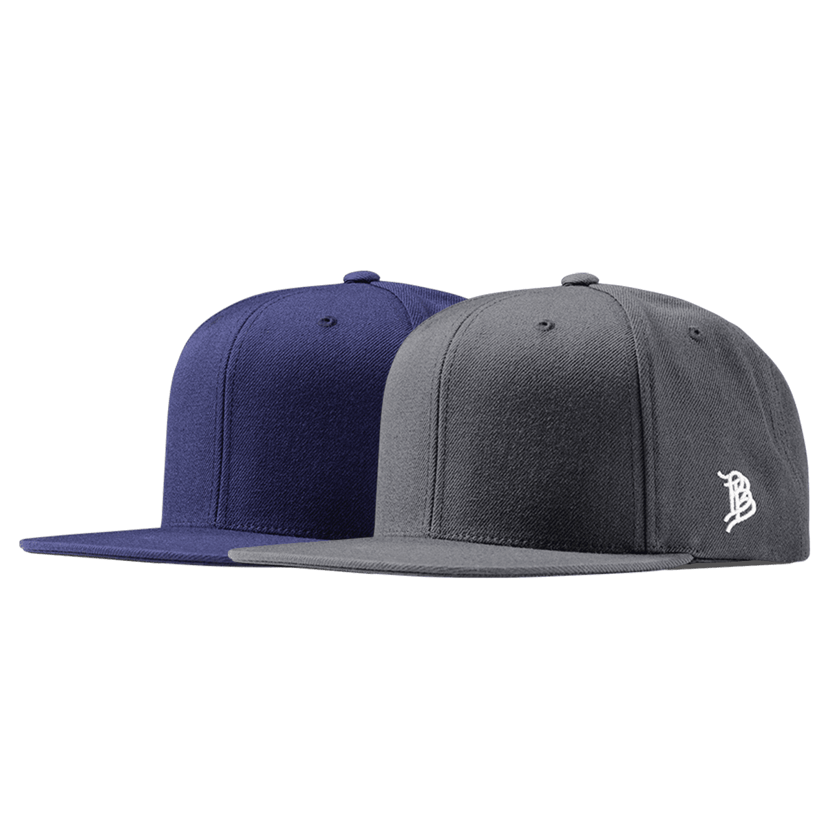 Bare Classic Snapback 2-Pack Charcoal + Navy