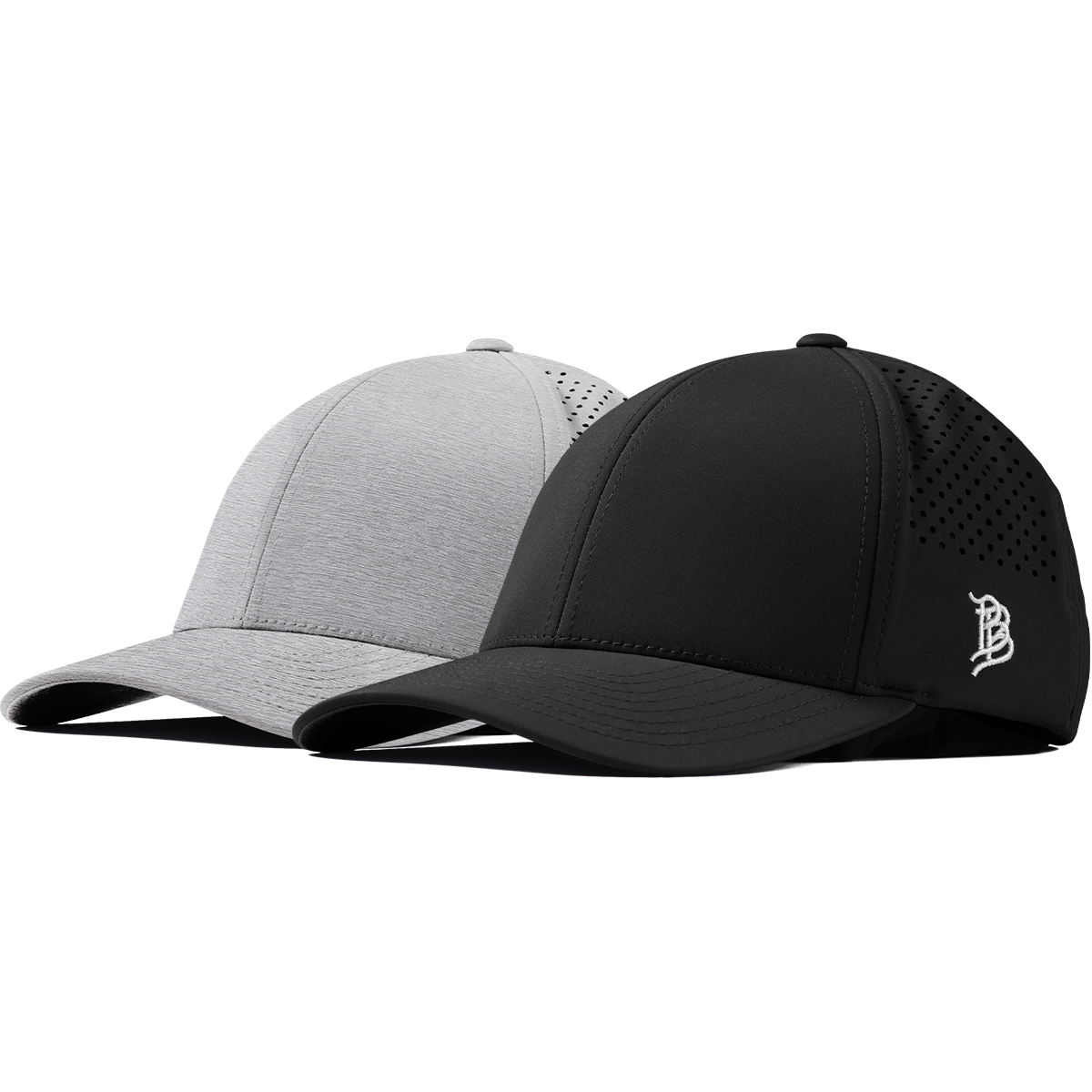 Bare Curved Performance 2-Pack Black + Heather Gray