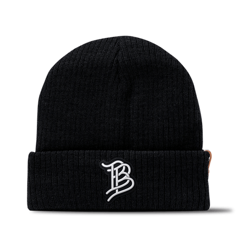 BB Cutout PVC Essential Beanie Black