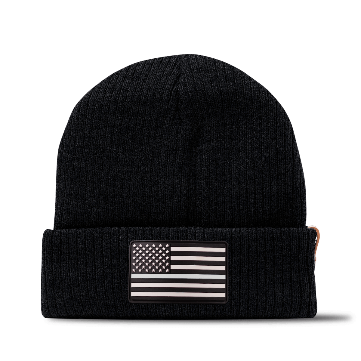 Vintage Old Glory Essential Beanie Black