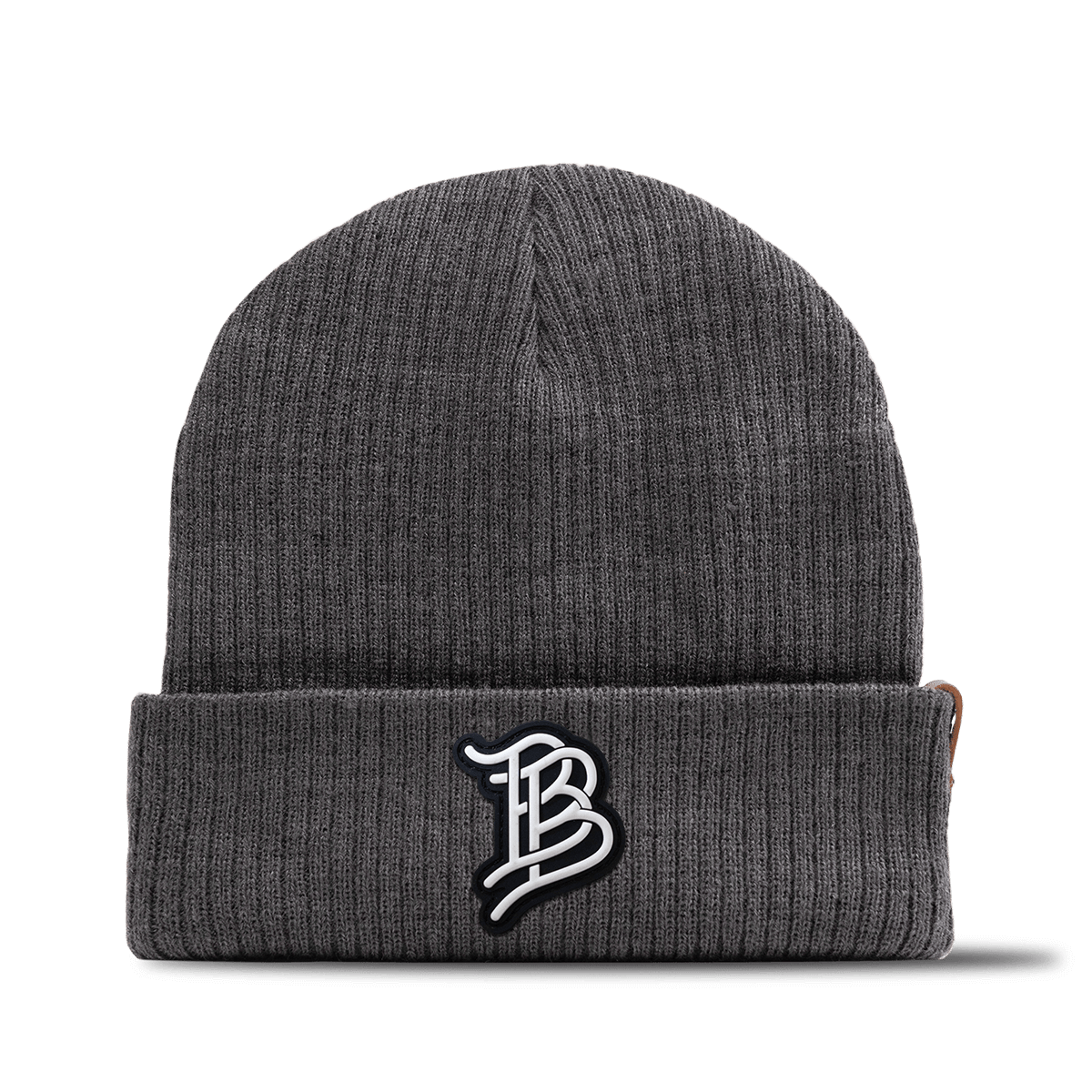 BB Cutout PVC Essential Beanie Charcoal