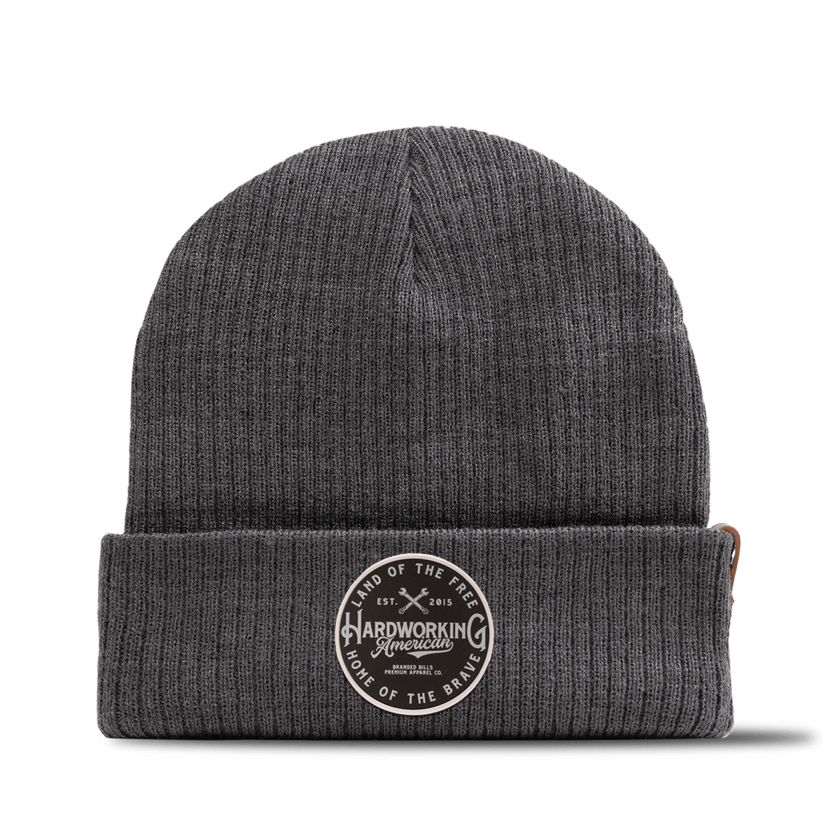 Hardworking PVC Essential Beanie Charcoal