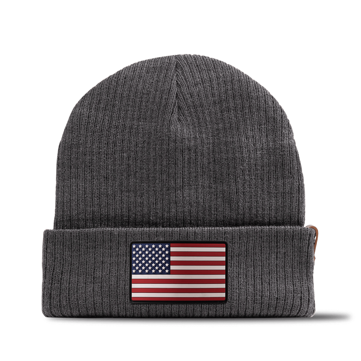 Old Glory PVC Essential Beanie Charcoal