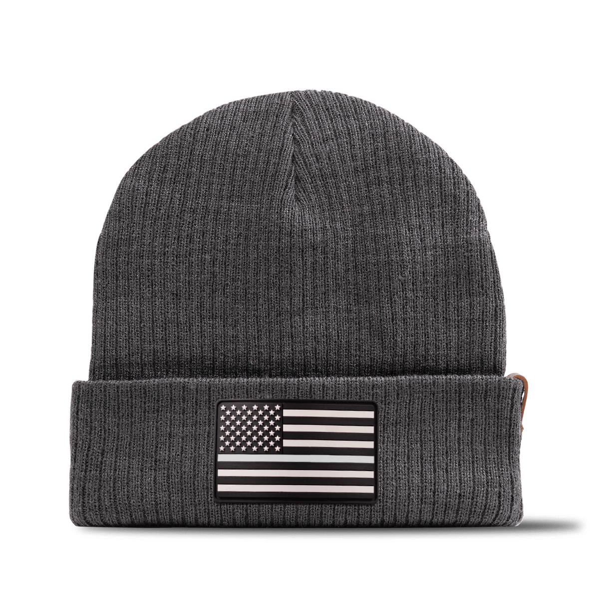 Vintage Old Glory Essential Beanie Charcoal