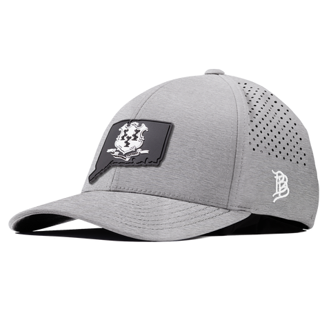 Connecticut Vintage Curved Performance Heather Gray