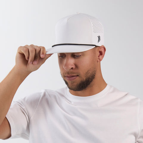 Bare Flat 5 Panel Rope White