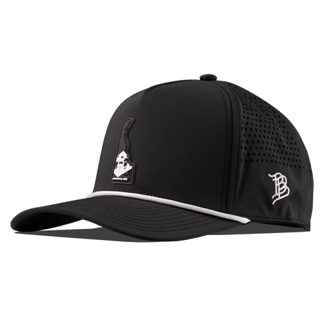 Delaware Vintage Curved 5 Panel Performance Black/White