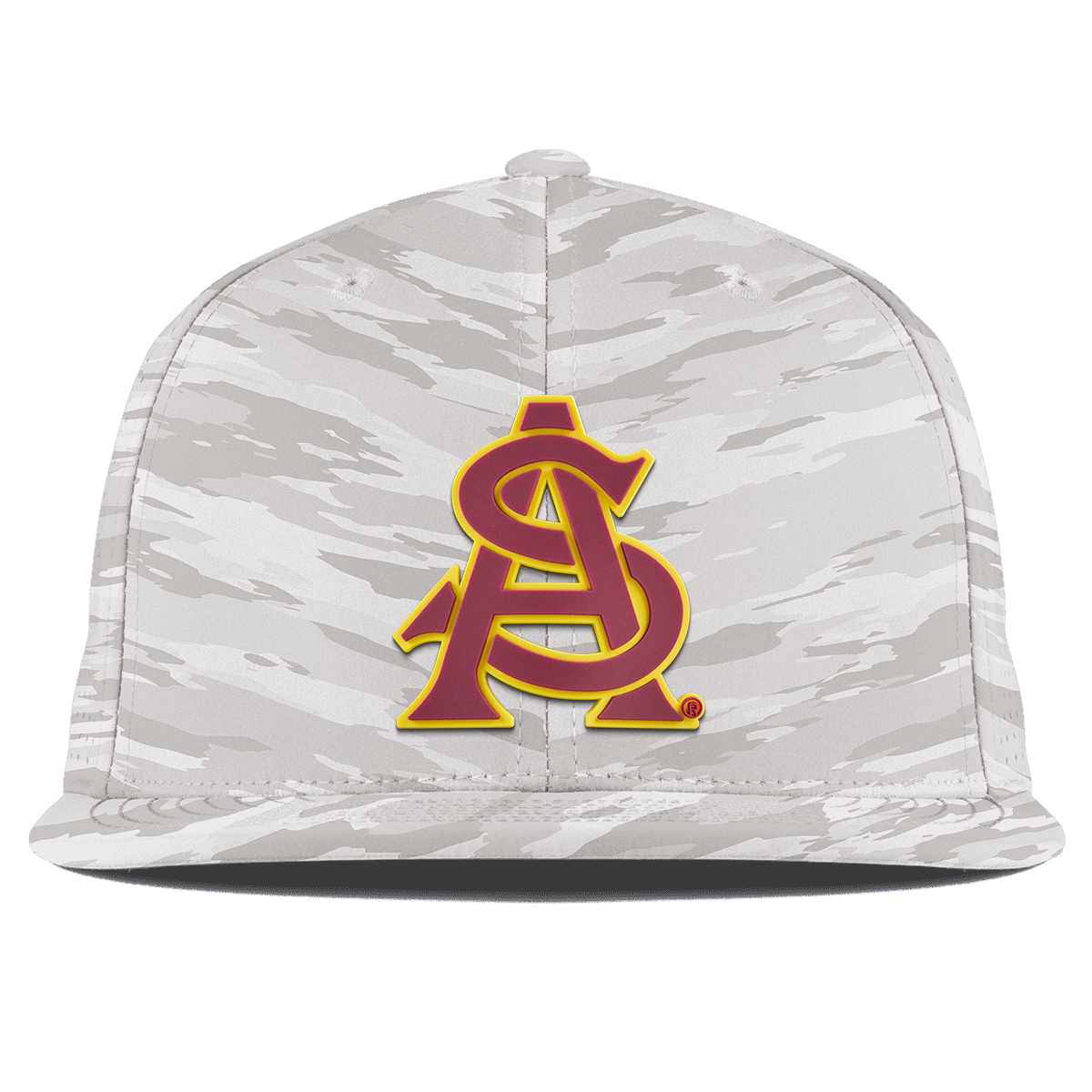 Arizona State University "ASU Baseball and Gold" Flat Elite Arctic Camo