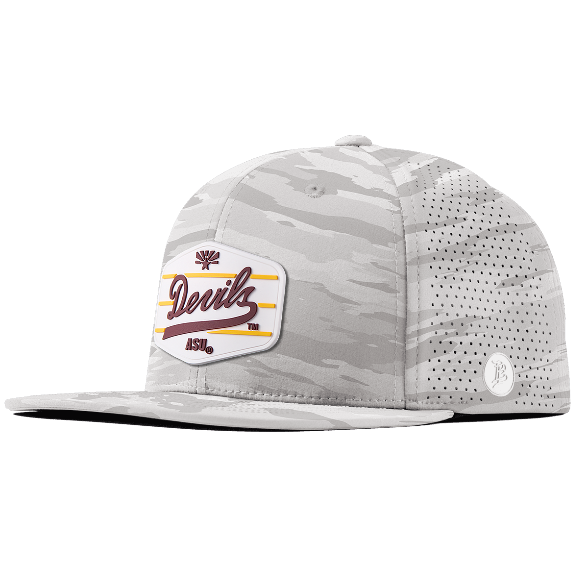 Arizona State University "ASU Devils" Flat Elite Arctic Camo