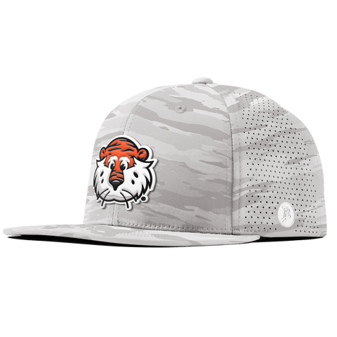 Auburn University "Aubie The Tiger" Flat Elite Arctic Camo
