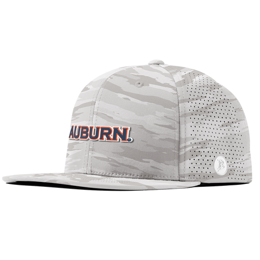 Auburn University "Auburn Block" Flat Elite Arctic Camo