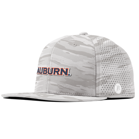 Auburn University "Auburn Block" Flat Elite Arctic Camo