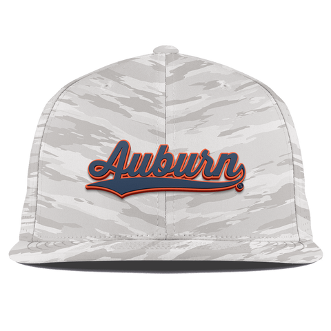 Auburn University "Auburn Script" Flat Elite Arctic Camo