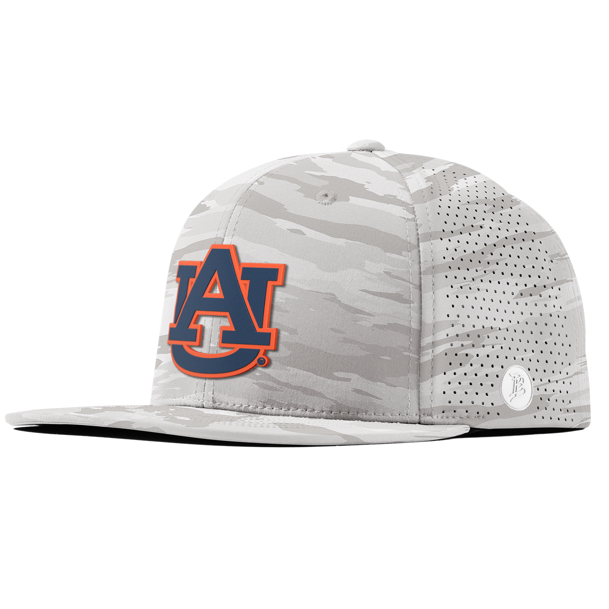 Auburn University "Auburn Team Logo" Flat Elite Arctic Camo
