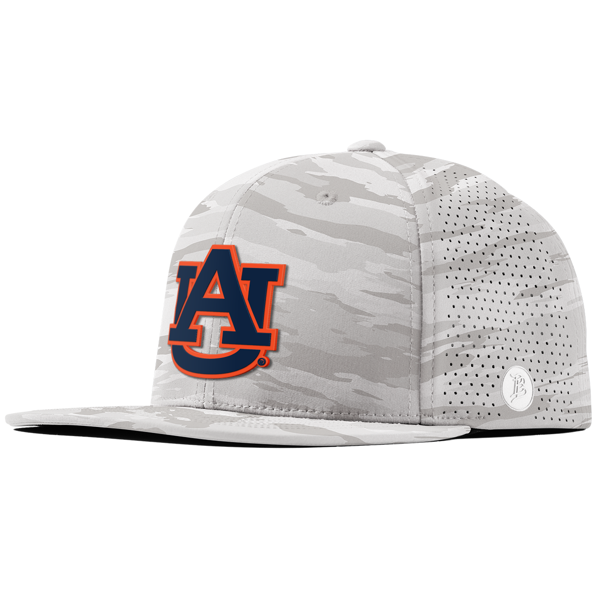 Auburn University "Auburn Team Logo" Flat Elite Arctic Camo