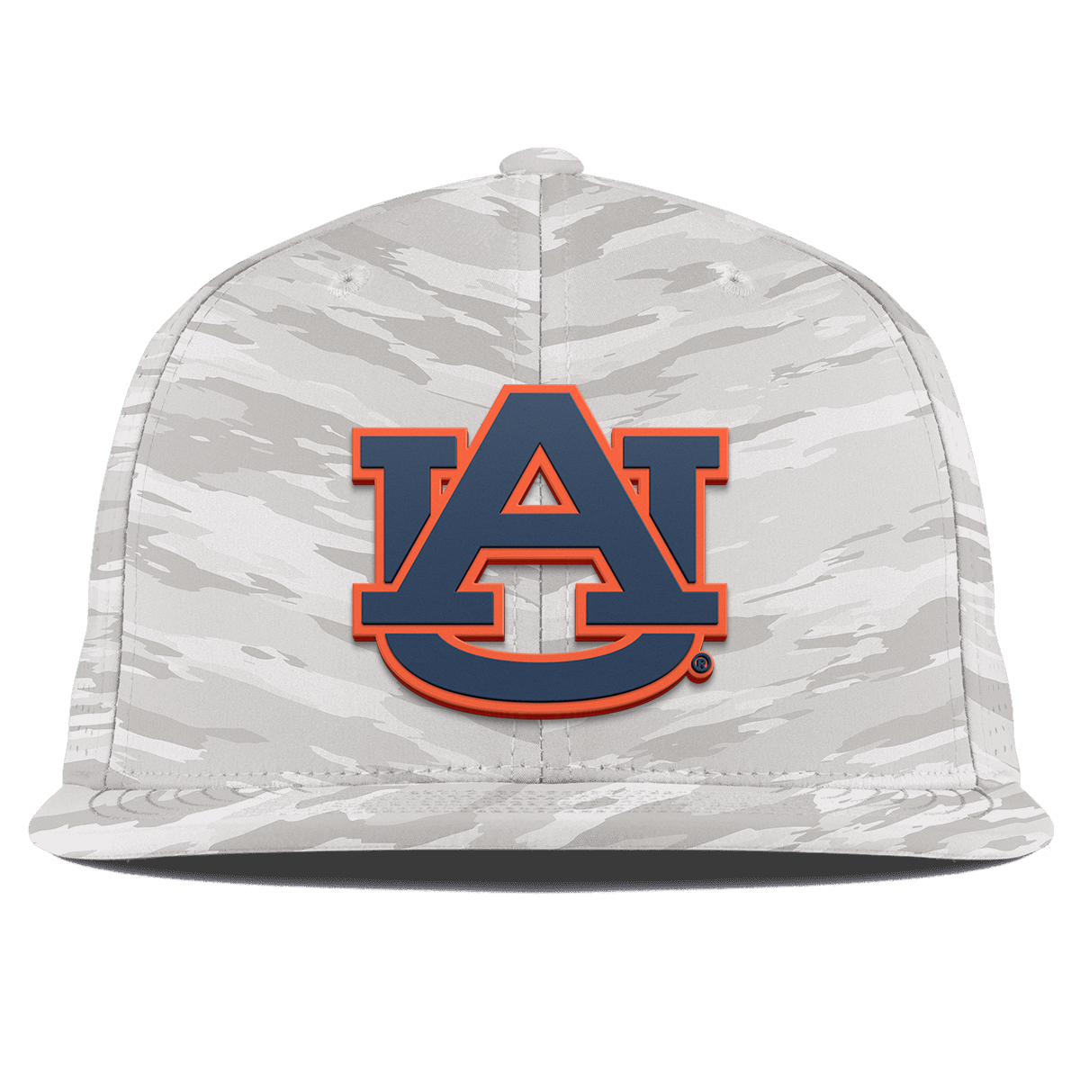 Auburn University "Auburn Team Logo" Flat Elite Arctic Camo