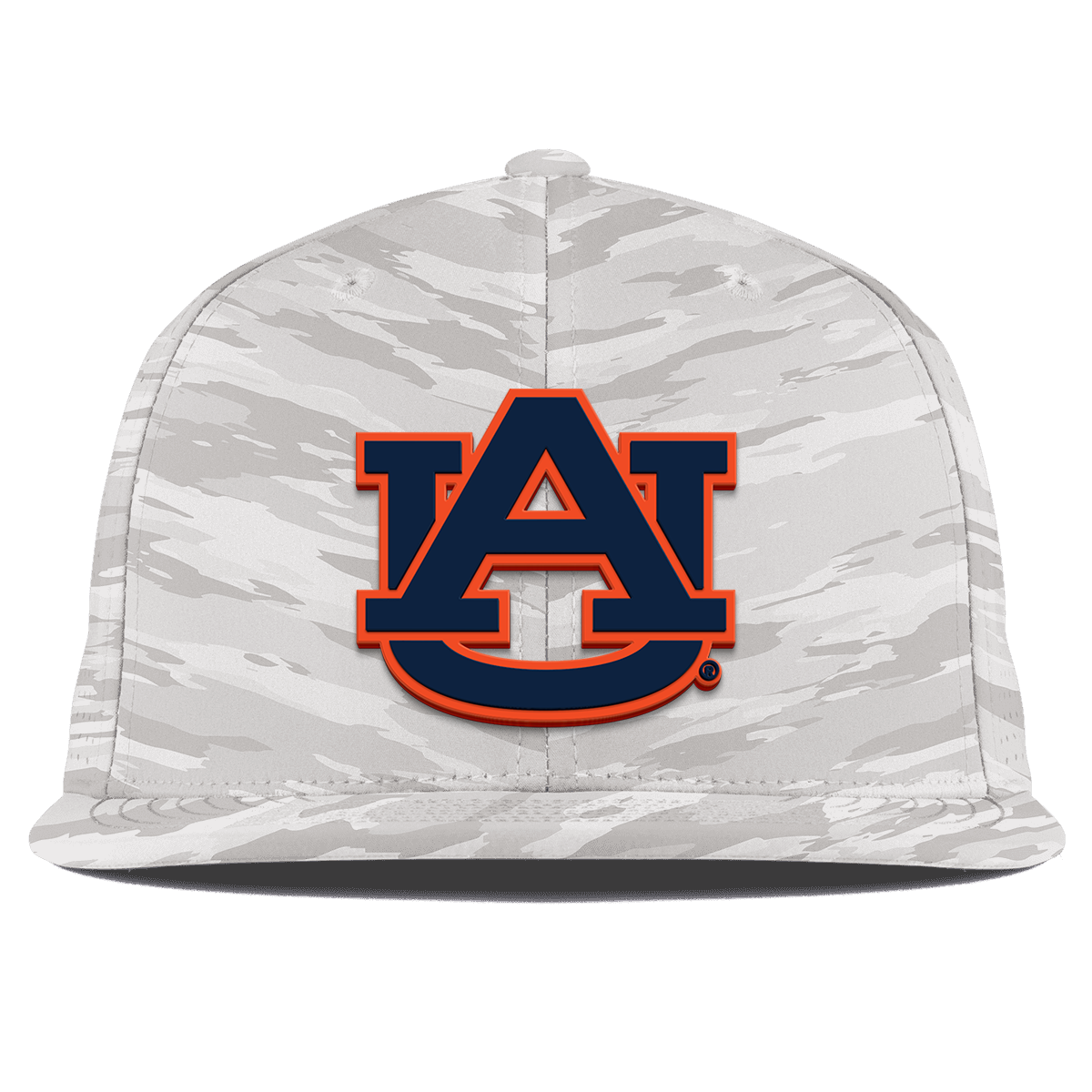 Auburn University "Auburn Team Logo" Flat Elite Arctic Camo