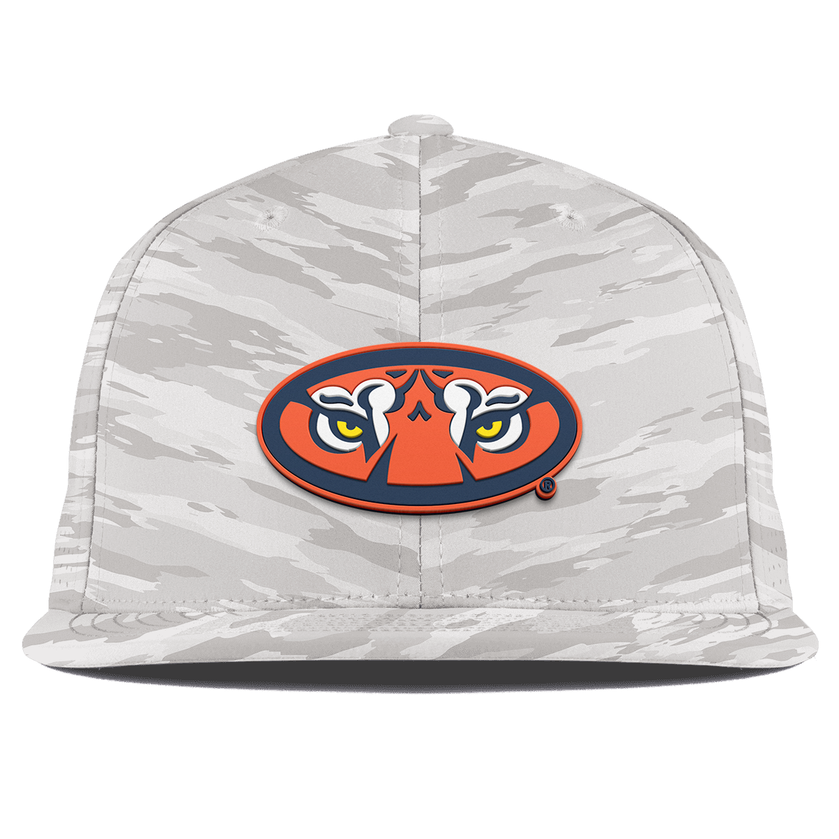 Auburn University "Auburn Tiger Eyes" Flat Elite Arctic Camo
