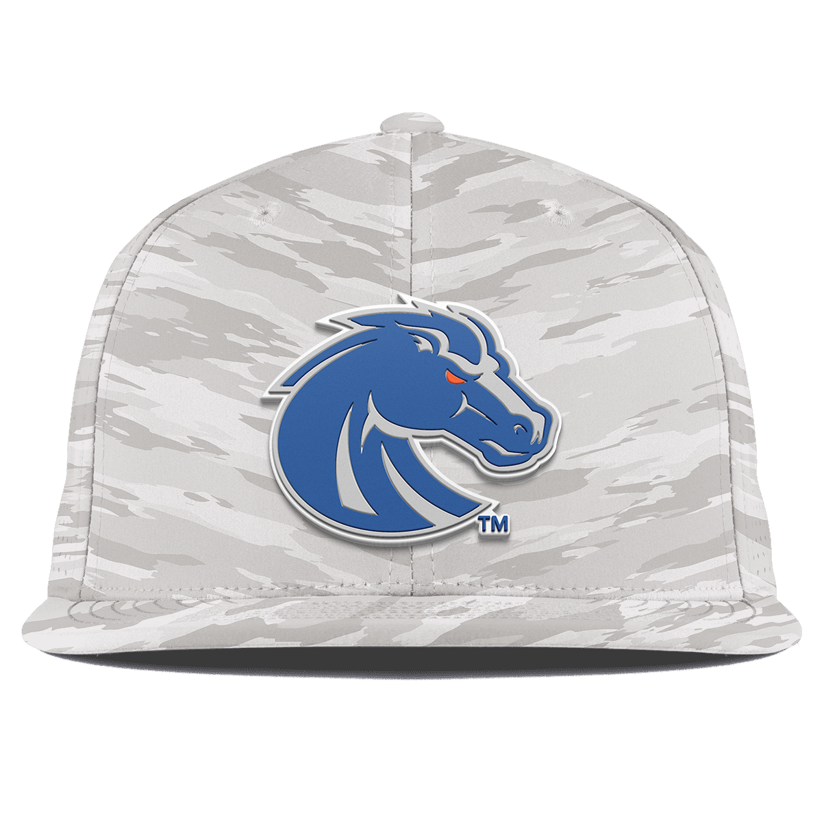 Boise State University "Boise State Broncos Gray" Flat Elite Arctic Camo