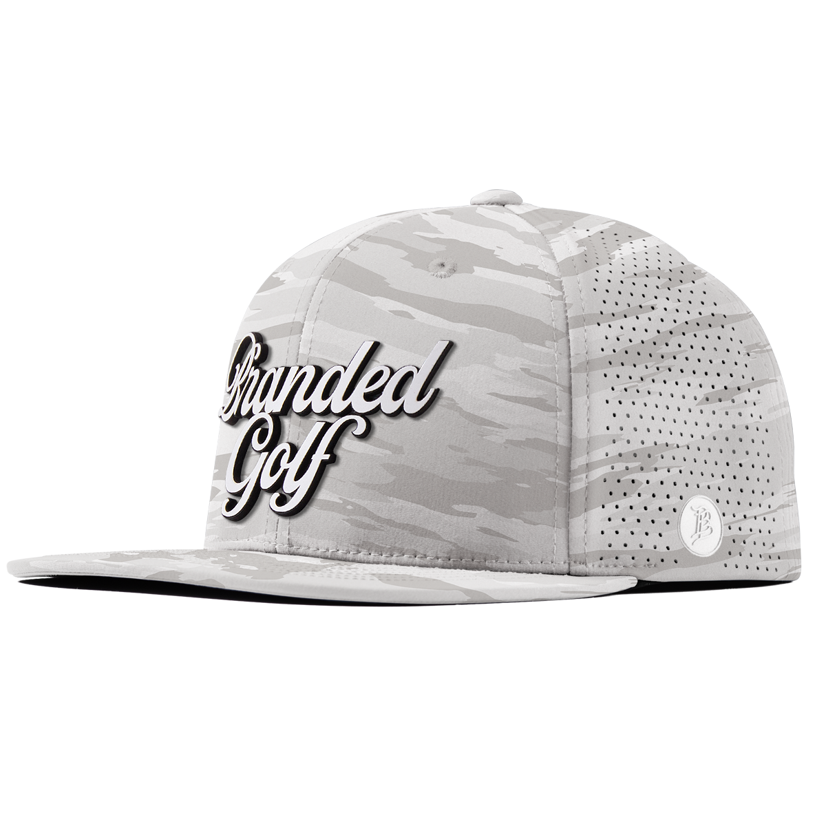 Branded Golf Script Flat Elite Arctic Camo