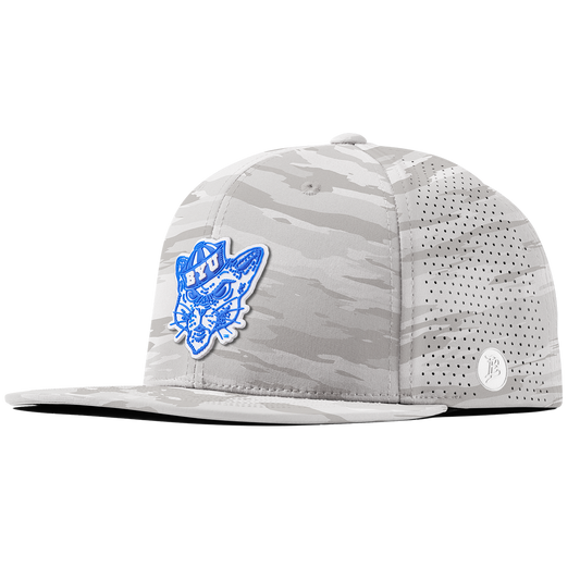 BYU "Cosmo The Cougar" Flat Elite Arctic Camo